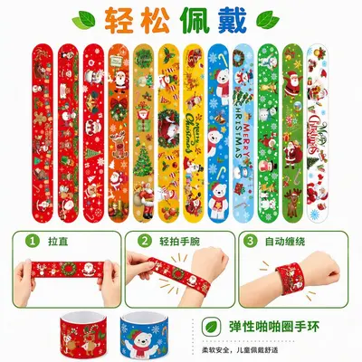 Weihnachts-Klatsch-Armband für Kinderpartys