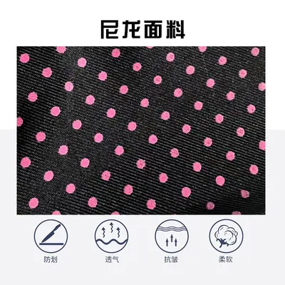 Polka-Dot Multi-Layer Cloth Shoulder Bag for Elderly - 4