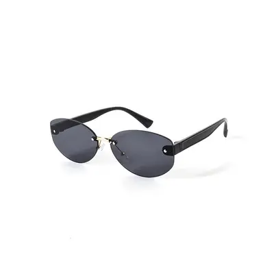 Kindersonnenbrille, oval, rahmenlos, UV-Schutz - 7