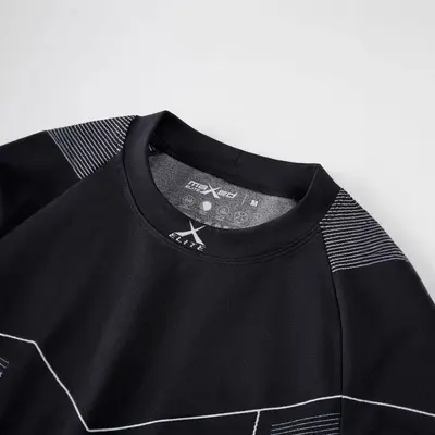 Herren-Sportshirt Sommer, atmungsaktiv, schnelltrocknend, Rundhals