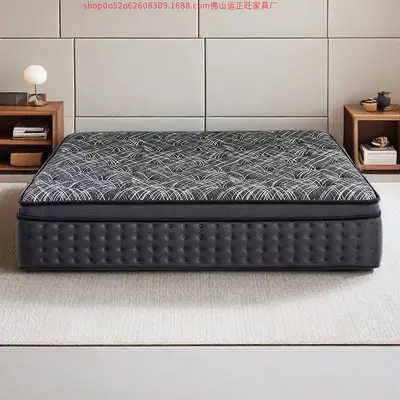 30cm Roll-Up Vacuum Compressed Latex Mattress with Independent Springs