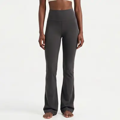 Women's Super High-Waist Flared Yoga Pants, Butt-Lifting, Breathable, 30" - 11