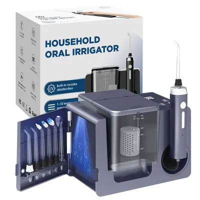 Countertop Water Flosser with Heating, Large Tank and UVC Sterilization - 6