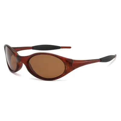 Oval Retro Sunglasses for Outdoor and Cycling, Model 9133 - 11
