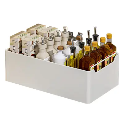 Kitchen pull-out organizer rack, multi-function, cabinet storage