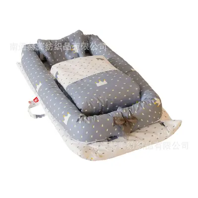 Waschbares, tragbares Babynest, Reise-Babybett mit abnehmbarem Einsatz