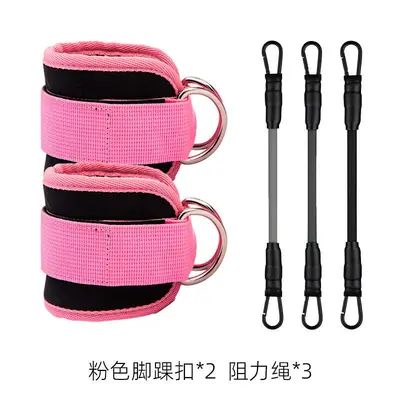 Fitness Ankle Strap Glute Resistance Band for Cable Machine Leg Training - 12