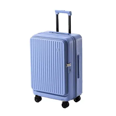 20-Inch Expandable Zipper Suitcase with Front Opening Compartment, 19-Point - 6