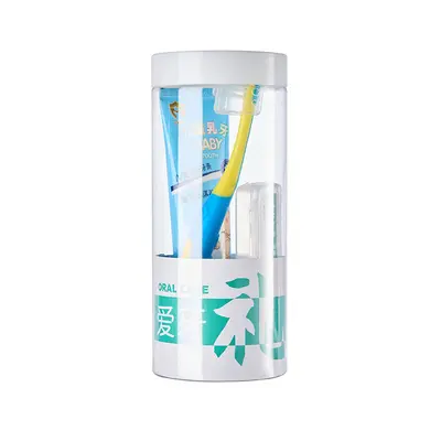 Kinder-Mundhygiene-Set: Zahnbürste, Zahnpasta, Zahnseide - 6