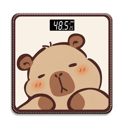 Manufacturer Electronic Scale Household Weight Scale Accurate and Durable Compact Dormitory Cartoon Body Scale Health Meter Rechargeable Health - 11