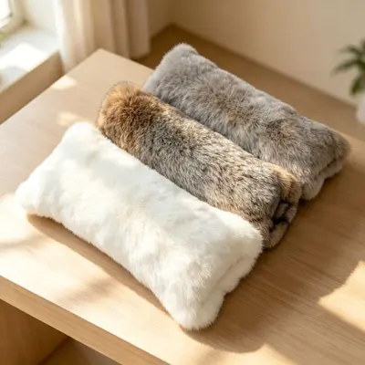 Gerçek tavşan kılı kedi oyuncağı, kedi nanesi, 5 parça