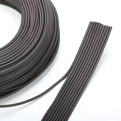 Zylindrischer weicher Magnetstreifen für Vorhangkanten, starker Gummimagnet