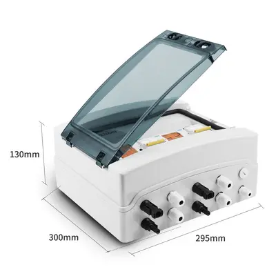 TOMZN TOPV12-2-2 Photovoltaic Combiner Box DC600V 12 Circuits