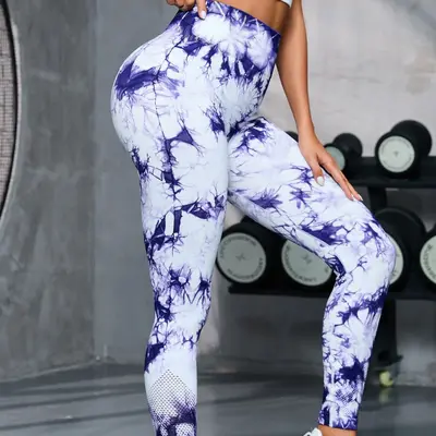 Lulu dikişsiz yüksek belli yoga pantolonu, kalça kaldıran fitness pantolonu