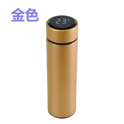 304 stainless steel temperature indicator temperature control smart thermos cup wholesale temperature measurement straight cup gift water cup - 11