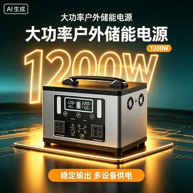 3000W Taşınabilir Güç İstasyonu 220V Büyük Kapasite - 8