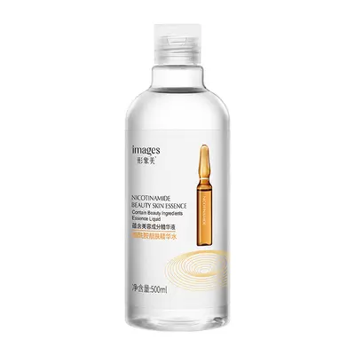 Visual beauty hyaluronic acid essence water, moisturizing, hydrating and skincare, wet compress toner, large bottle lotion - 8