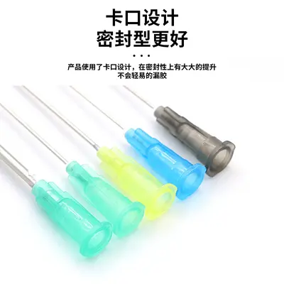 13mm Precision Dispensing Needle with Syringe Tip for Tube Dispensing - 3