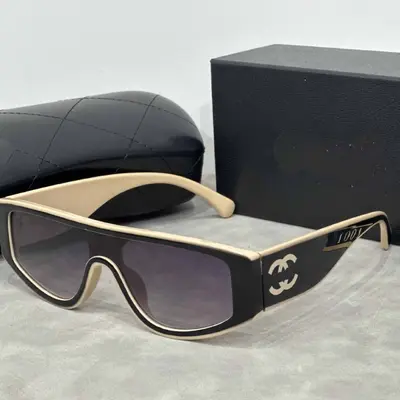 Unisex-Sonnenbrille im Farbblock-Design mit UV-Schutz - 4