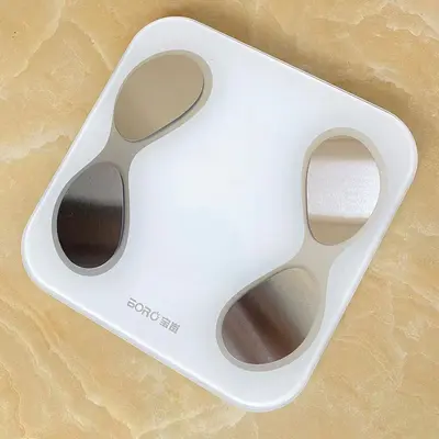 Smart LED Body Fat Scale with Glass Surface and APP Connectivity - 8