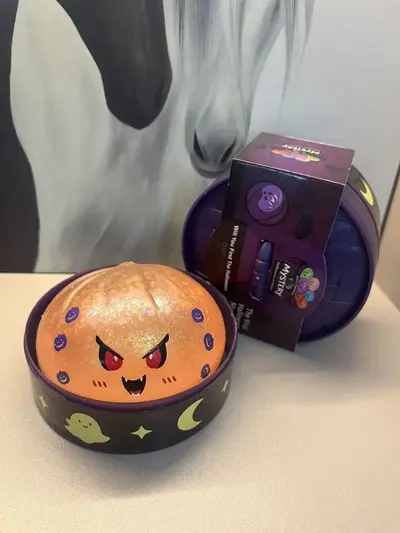 Halloween Vampire Bun Squishy Toy, Slow Rebound - 10