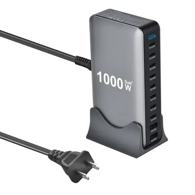 1000W GaN-PD-Ladegerät mit 10 Anschlüssen - 7