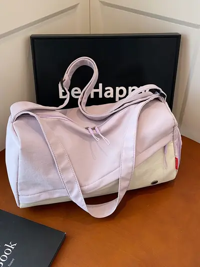 Fitness yoga bag, single shoulder, wet-dry separation