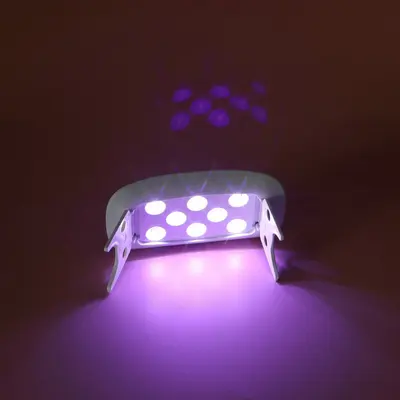 8-light UV nail lamp, quick-dry, LED light therapy - 4