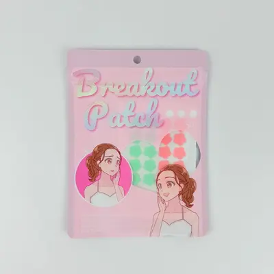 Colorful Pattern Pimple Patch, Makeup-Compatible, Cartoon Design, Pus-Absorbing - 8