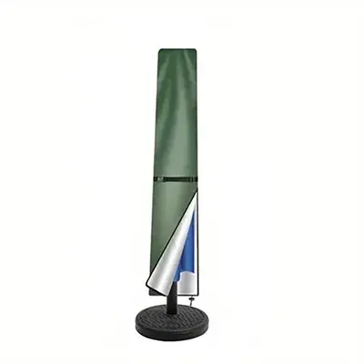 Umbrella cover for courtyard parasol, protective rain sleeve - 10