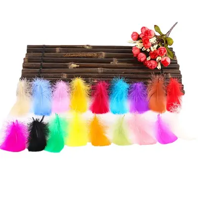 36 Colours Small Dyed Swan Feathers for DIY Jewelry - 6