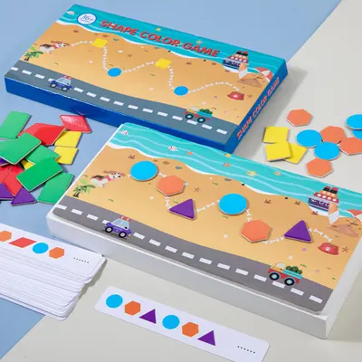 Children DIY Scene Sticker Book Early Education Concentration Training Reusable Magic Static Cling Stickers Quiet Book
