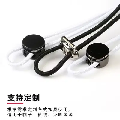 Runde Latex-Elastikschnur 1mm-12mm, schwarz und weiß, hochelastisch