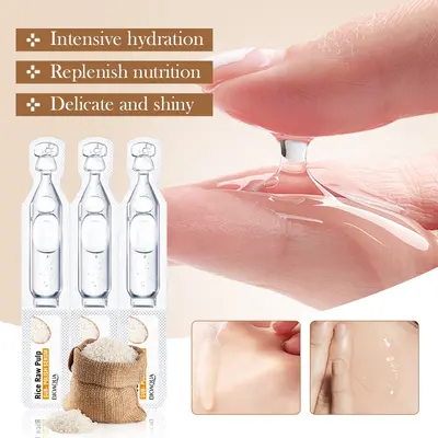 BIOAOUA Pirinç Özlü Hiyalüronik Asit Tek Kullanımlık Nemlendirici Serum