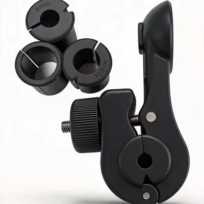 Motorcycle Handlebar Phone Holder, Anti-Vibration Mount for Navigation - 6