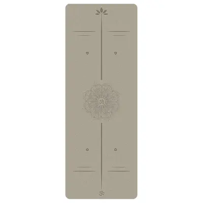 PU ve kauçuk yoga matı, hindistan cevizi lifi, kokusuz - 9