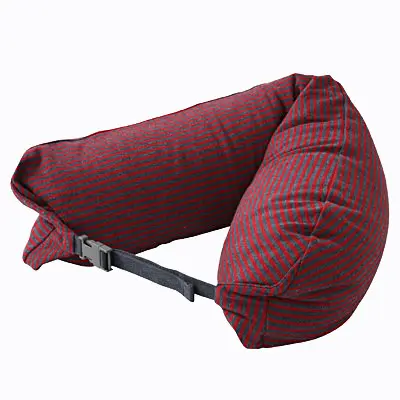 Muji U-shaped neck support pillow for travel and napping - 7