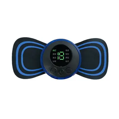 Mini Masaj Yaması Servikal Masaj Omuz ve Boyun Masajı EMS Taşınabilir Darbe Akıllı Masaj Yaması 8 Mod