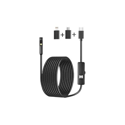 HD endoskop kamera su geçirmez motor ve boru kontrolü