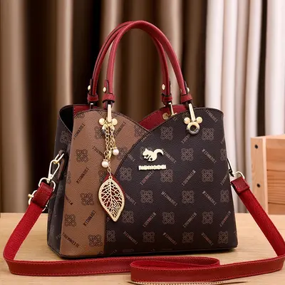 Women's PU Single-Shoulder Crossbody Bag, Large Capacity, 2025 Model - 8