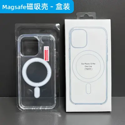 iPhone 17 Pro Max Clear MagSafe Magnetic Acrylic Case - 8