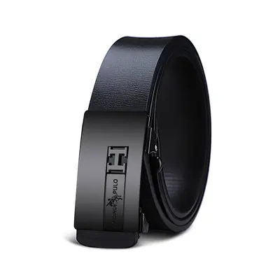 Men's leather belt for young and middle-aged adults, classic business style, versatile belt suitable for daily use, fashionable popular belt for youth. - 11