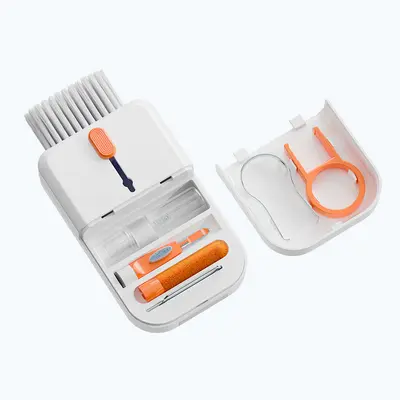 Reinigungsset Tastaturreinigerungsbürste Smartphone Bluetooth-Kopfhörer Reinigungsstift Digital-Entstaubungsstift Wundermittel zum Staubentfernen Computer - 13