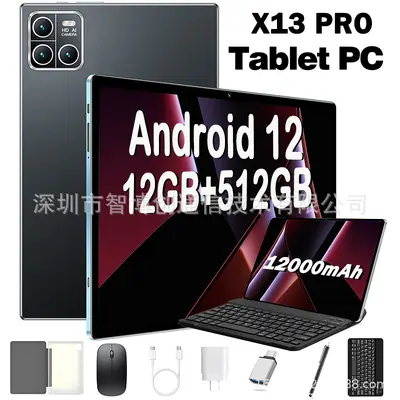 10-Inch Tablet PC with Video Calling and Wi-Fi, HD Display