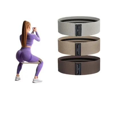Latex Anti-Slip Booty Resistance Band Loop for Squats - 6