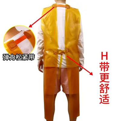 Oxford Apron, Double Pocket, Sleeveless, Waterproof, for Kitchen and Fishing