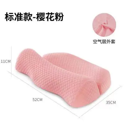 Memory foam cervical pillow with spine support and pain relief - 8