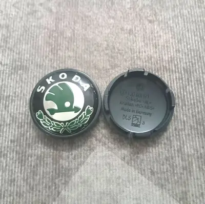 Skoda Wheel Hub Center Cap, 56mm / 60mm / 65mm - 8