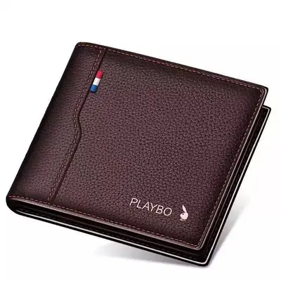 Herren-Kurzbrieftasche, quer, mehrere Kartenfächer - 5