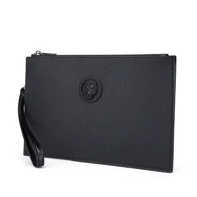 Men's Clutch Bag, Soft Leather, Large Capacity, Envelope Style - 5
